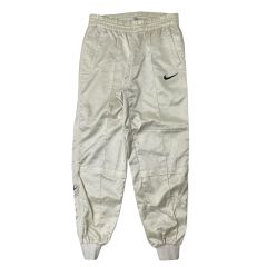 00s NIKE グレー ナイロンパンツ ドローコード y2k テック系 - メルカリ