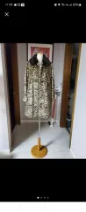 新品) フェイクファー コート 95