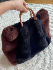 未使用】ファーバック ショルダーバッグ ビームス バビロン ロペ 