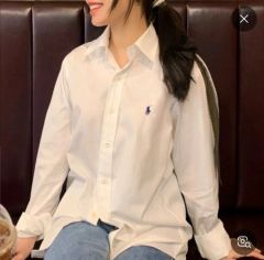 試着のみ】ラルフローレン大人気オーバーサイズ 麻リネンシャツ 現行品