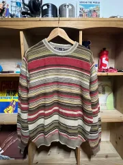 DAKS 100 ストライプ ニットのサムネイル