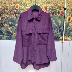 ZARA コーデュロイ オーバーサイズ ジャケット レディース Mサイズ 5D3