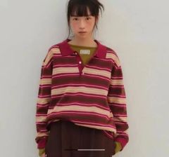 試着のみ】Knuth Marf スプリングラガーシャツ ブラウン ピンク - メルカリ