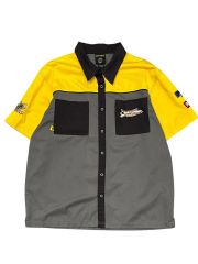 DRACO J.Team●PUMA●MOMO＜ピットシャツ 刺繍＞M1412c DRACO J.Team○PUMA○MOMO＜ピットシャツ 刺繍＞M1412c - メルカリ