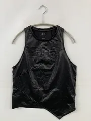 Reebok リーボック タンクトップ M ブラック 無地 ブランドロゴ カップなし