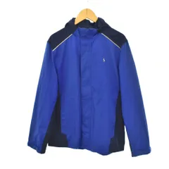 ポロ ラルフローレン POLO RALPH LAUREN マウンテンパーカー ブルゾン L/G 14-16 青 ブルー ■ECD003