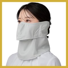 試着のみ】SUN BARRIER 100 ケープマスク mokuグレー - メルカリ