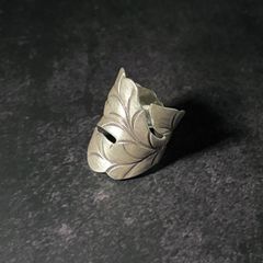 ☆ロストワックス技法で作った☆テッポウユリのシルバーリング