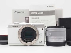 ❤️Wi-Fi搭載でスマホへ❤️自撮り❤️Canon EOS M100 ❤️可愛いホワイト❤️WI-Fi &自撮り❤️Canon EOS M100 - メルカリ
