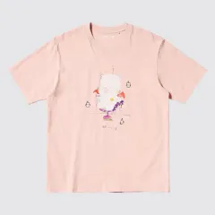 ユニクロ UT ファイナルファンタジー ピンク Tシャツ 出品