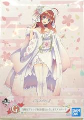 BANDAI SPIRITS 이치 반 쿠지 오등분의 신부 ∬ BrideStyle G상 나카노 5월 시라부키 어레인지 화장 그려진 일러스트 보드