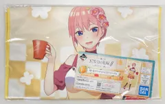 バンプレスト 一番くじ 五等分の花嫁∬ あなたと一緒に。 F賞 中野一花 フラワーエプロンマイクロファイバータオル
