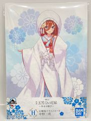 BANDAI SPIRITS 이치 반 쿠지 영화 5등분의 신부 행복의 매듭 H상 나카노 산칸 시라노시 일러스트 보드