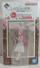 BANDAI SPIRITS 이치 반 쿠지 영화 오등분의 신부 순회의 궤적 G상 나카노 5월 아크릴 스탠드