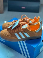 アディダスadidas限定2023年SAMBAサンバOGオレンジ白28㎝新品箱付 