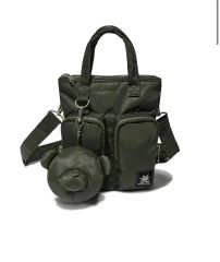 TEMMYE 2WAY ミニショルダーバッグ カーキ TEMMYE 2WAY ミニショルダーバッグ カーキ - メルカリ