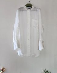 トゥモローランド GALERIE VIE / レーヨン とろみ シャツブラウス 