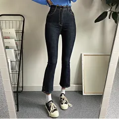生デニム ブーツカット デニム
