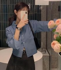 Gajess】Bella Tight Shirt ブルー - メルカリ 【Gajess】Bella Tight Shirt ブルー