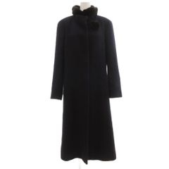 YUKI TORII HOMME Lアンゴラ チェスターコート ブラック - メルカリ
