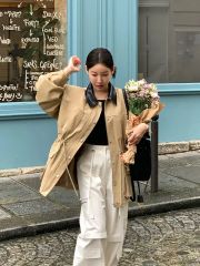 sheller✯2way short trench coat - メルカリ