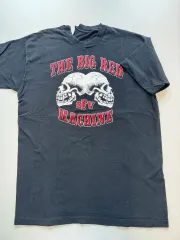 90's THE BIG RED SFV MACHINE バイク 半袖 Tシャツのサムネイル