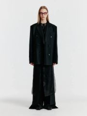 BLACK COMME des GARCONS 24FW ファスナー プリーツ - メルカリ