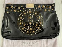 ☆ジミーチュウ☆セカンドバッグ☆クラッチバッグ☆スタッズ☆黒