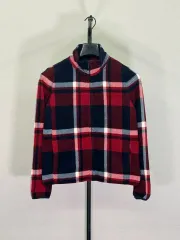 ユニクロ チェック フリース