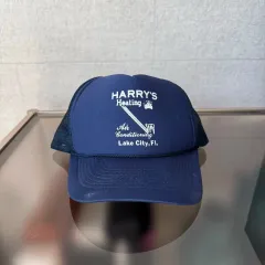 USA ヴィンテージ 帽子 メッシュキャップ ネイビー キャップ