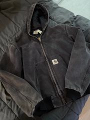 希少なSサイズ】carhartt アクティブジャケット J04 BLK 星タグ - メルカリ