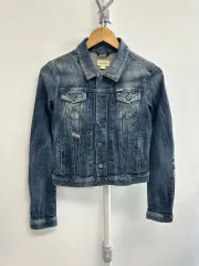 DIESEL ウォッシュ ダメージ デニム デニムジャケットのサムネイル