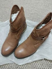 ISABEL MARANT ショートブーツ ウエスタン スタッズ 37 - メルカリ