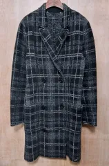 DIESEL ウール チェックコートのサムネイル
