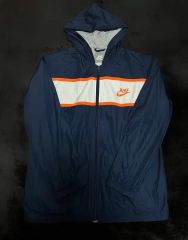 fc9 NIKE ナイキ ナイロンジャケット ネイビー/オレンジ メンズM相当 