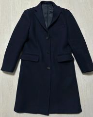 Paul Smith コート XL カシミヤ混 新品未使用 ネイビー 定価10万 
