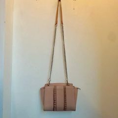 robita 牛革 スクエアボストンショルダーバッグ ストーンウォッシュ 白