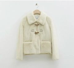 ASURA WOOL SHEARLING HOODIE MUSTANG - メルカリ