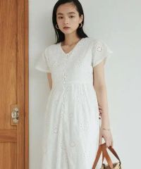 ollun flower lace cami set dress - メルカリ