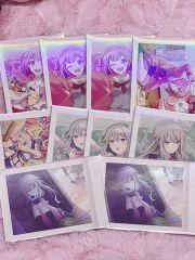 ゾンビランドサガゆめぎんがパラダイス入場者特典ミニ色紙風カード7枚