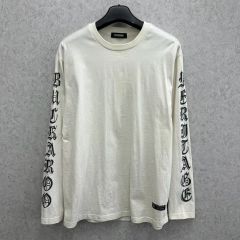 A17472 未使用 シークエル 時計プリント ロンT ホワイト XXL - メルカリ
