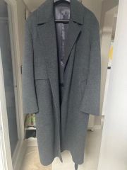 もも子太郎さま】HEVO ロングコート 46 OSTUNI BLACK - メルカリ
