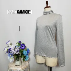 ナラカミーチェ　極上美品　ストレッチ有り　長袖カットソー　ラメ入り　Мサイズのサムネイル