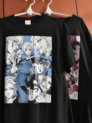 マクロスF ランカ・リー＆シェリル・ノーム ビッグシルエットtシャツ Msize マクロスF ランカ・リー＆シェリル・ノーム ビッグシルエットtシャツ