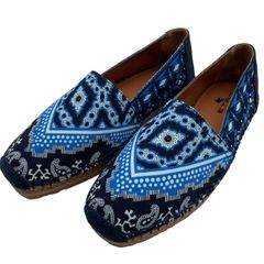 新品未使用】ETRO エトロ スリッポン 幾何学柄ペイズリー41箱付き 