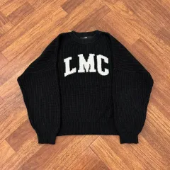 2 LMC ビックロゴ オーバーサイズ ラウンドネック ニット Tシャツのサムネイル