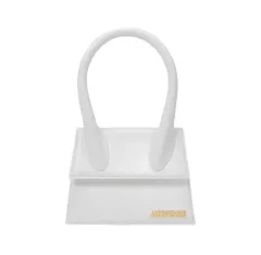JACQUEMUS ジャックムス ル チキート ウール ハンドル クロスバッグ 白のサムネイル