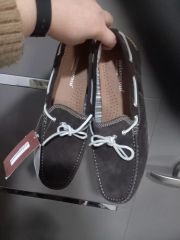 Stefano Rossi スエード ワラビーモカシン24.5cm - メルカリ