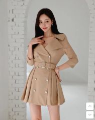 yilon SS CLASSIC GILET DRESS ivory - メルカリ