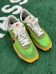 11 5 NIKE X SACAI LDワッフル グリーン マルチ スニーカー